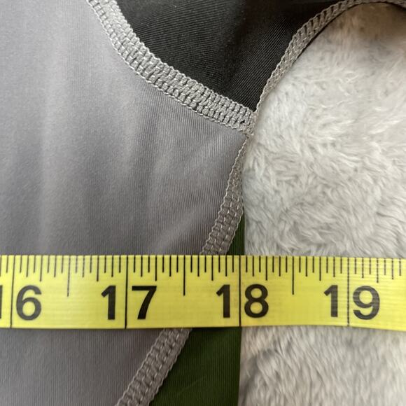 SUPERX Shirt Mens M Green Gray Long Sleeve Pockets Gym Superhero Athletic Active - Picture 7 of 11